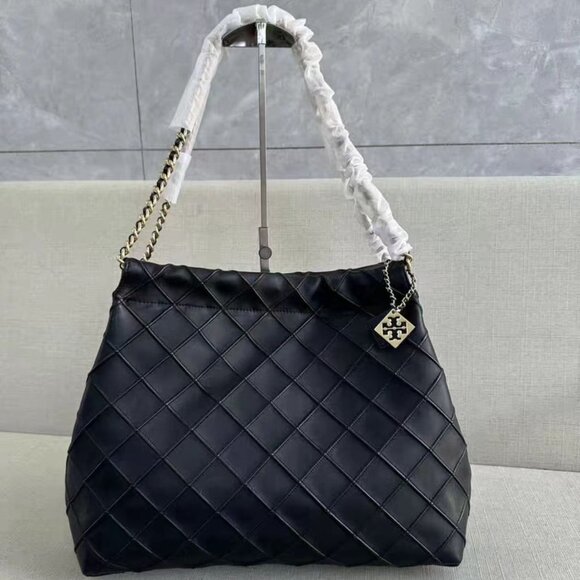 Handbags - Tory burch!Fleming soft leather drawcord backpack! Tote bag!